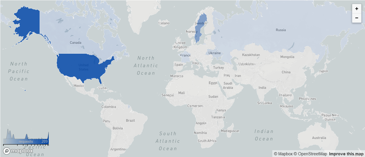 Cloudflare map