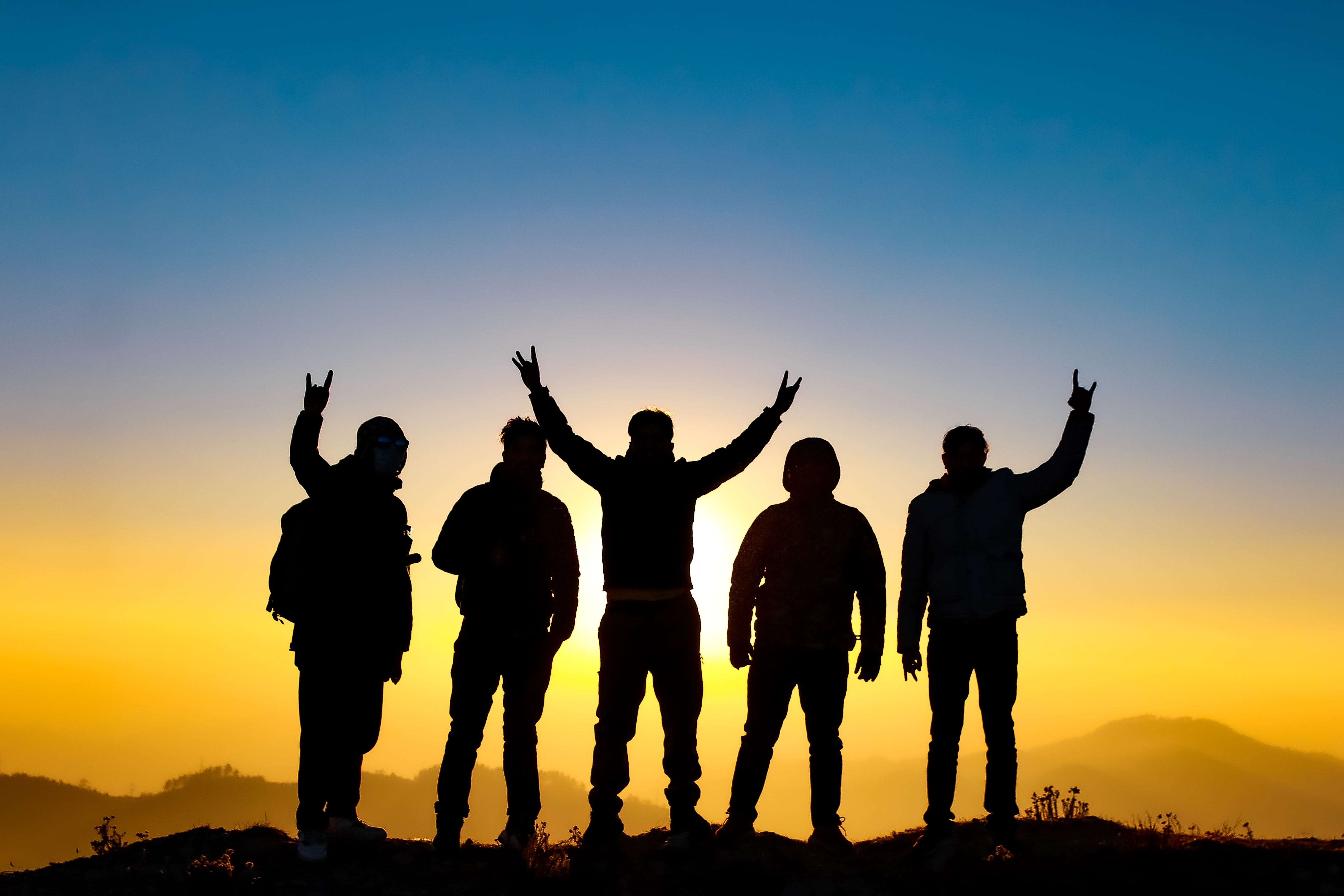 An image of a group of people celebrating their achievement